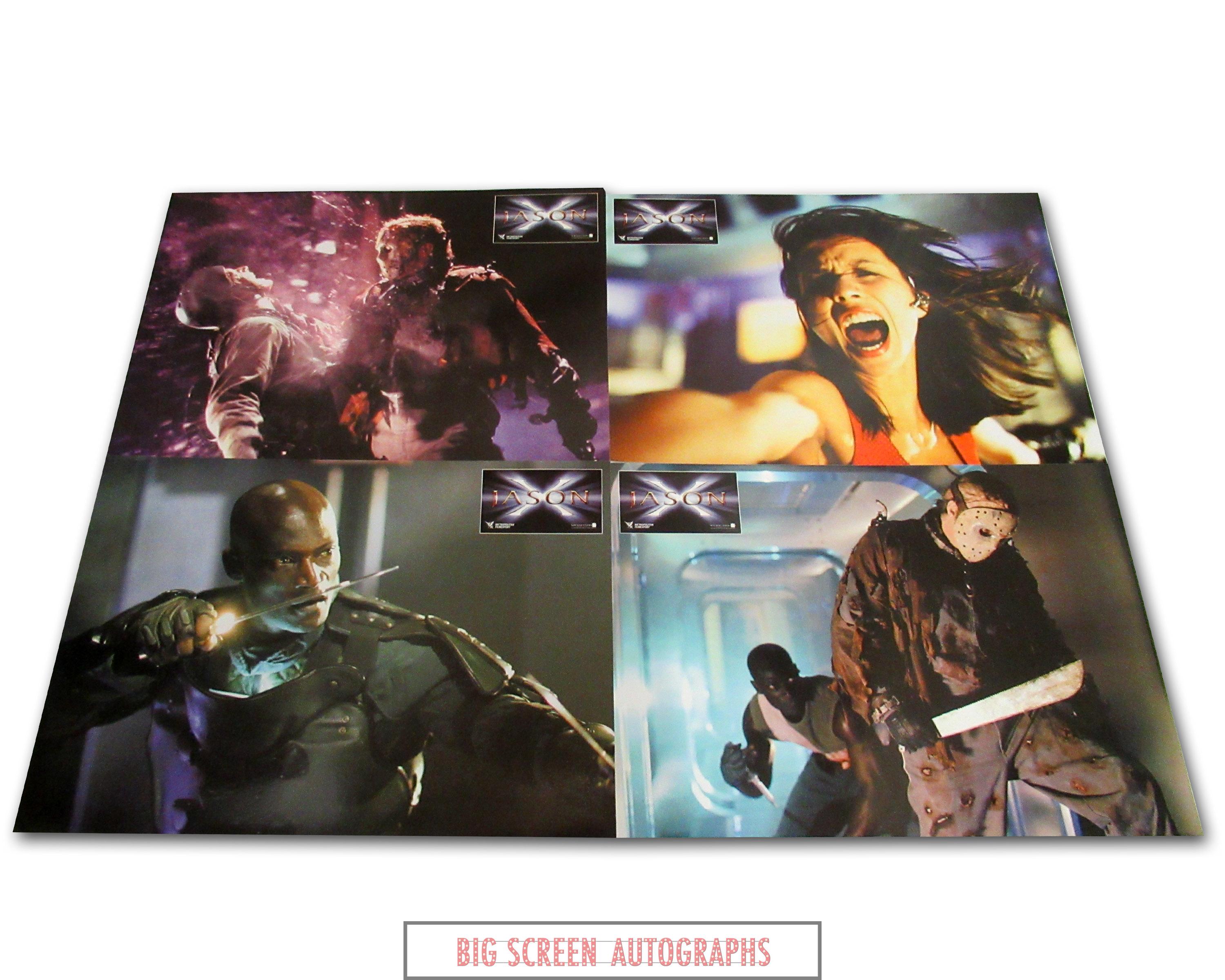 Jason x French lobby card set | Big Screen Autographs