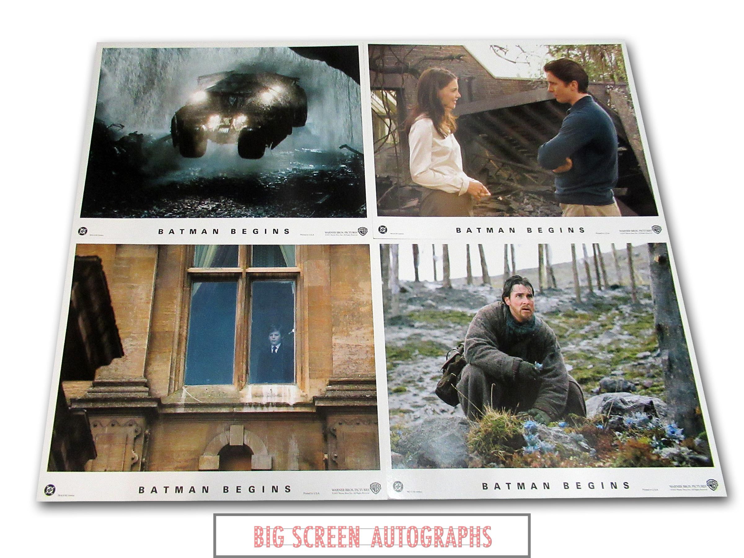 Batman Begins lobby card set - Image 2