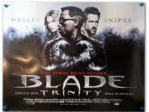 Blade Trinity quad poster