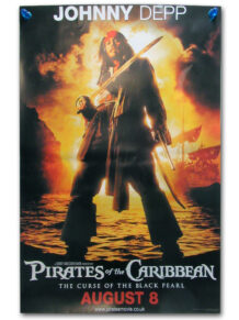 Pirates of the Caribbean fly poster
