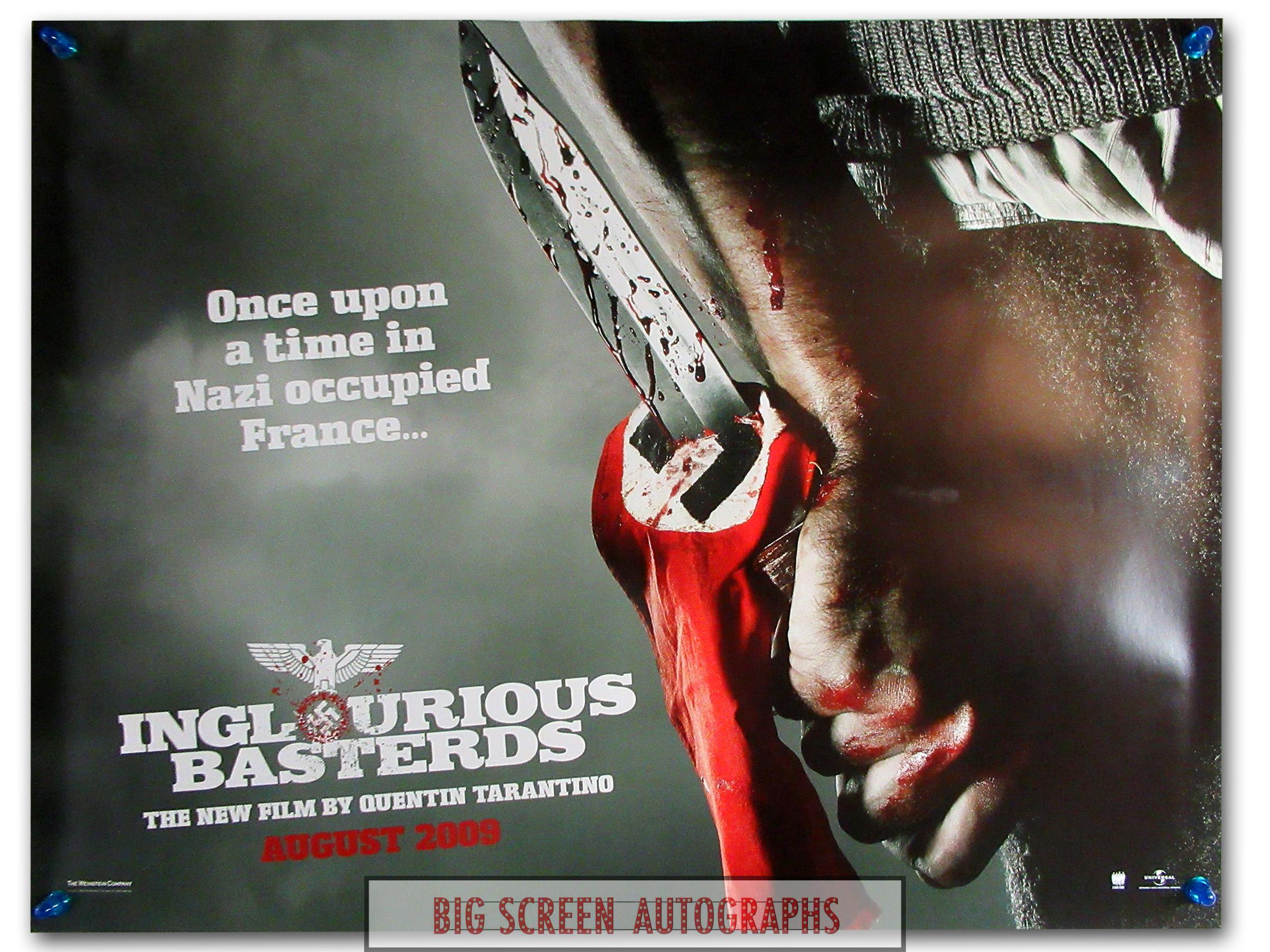 Inglourious Basterds quad poster V1