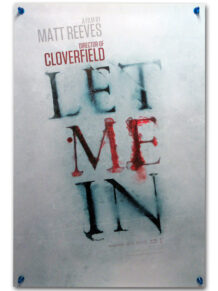 Let Me In one sheet poster