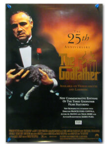 The Godfather 25th Anniversary one sheet poster