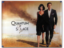 Quantum of Solace quad poster V3