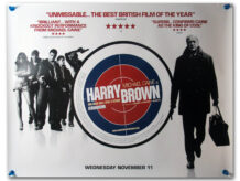 Harry Brown quad poster