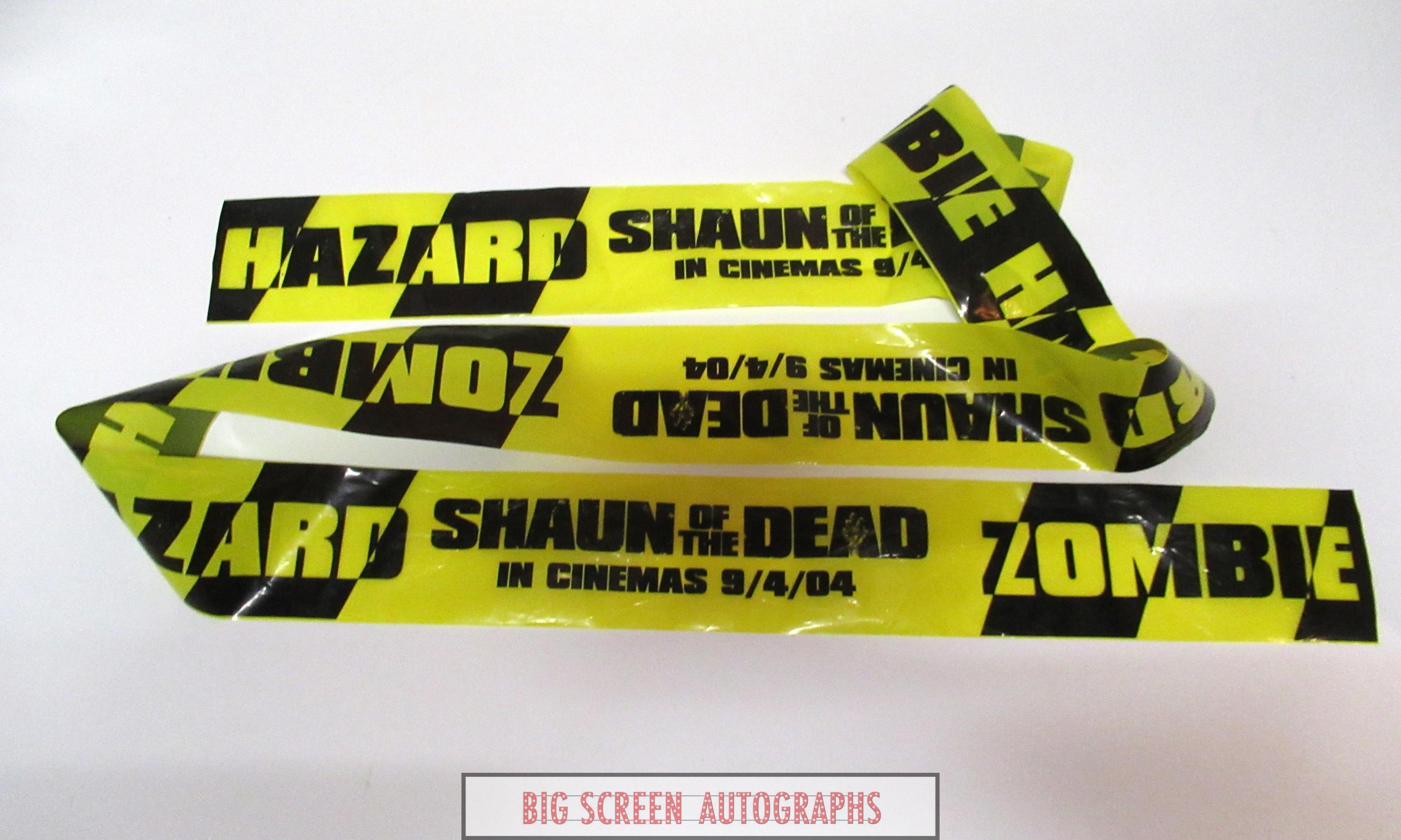 Shaun of the Dead 'Zombie Hazard' tape