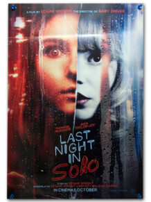 Last Night In Soho one sheet poster A