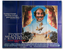 The Adventures of Baron Munchausen quad poster