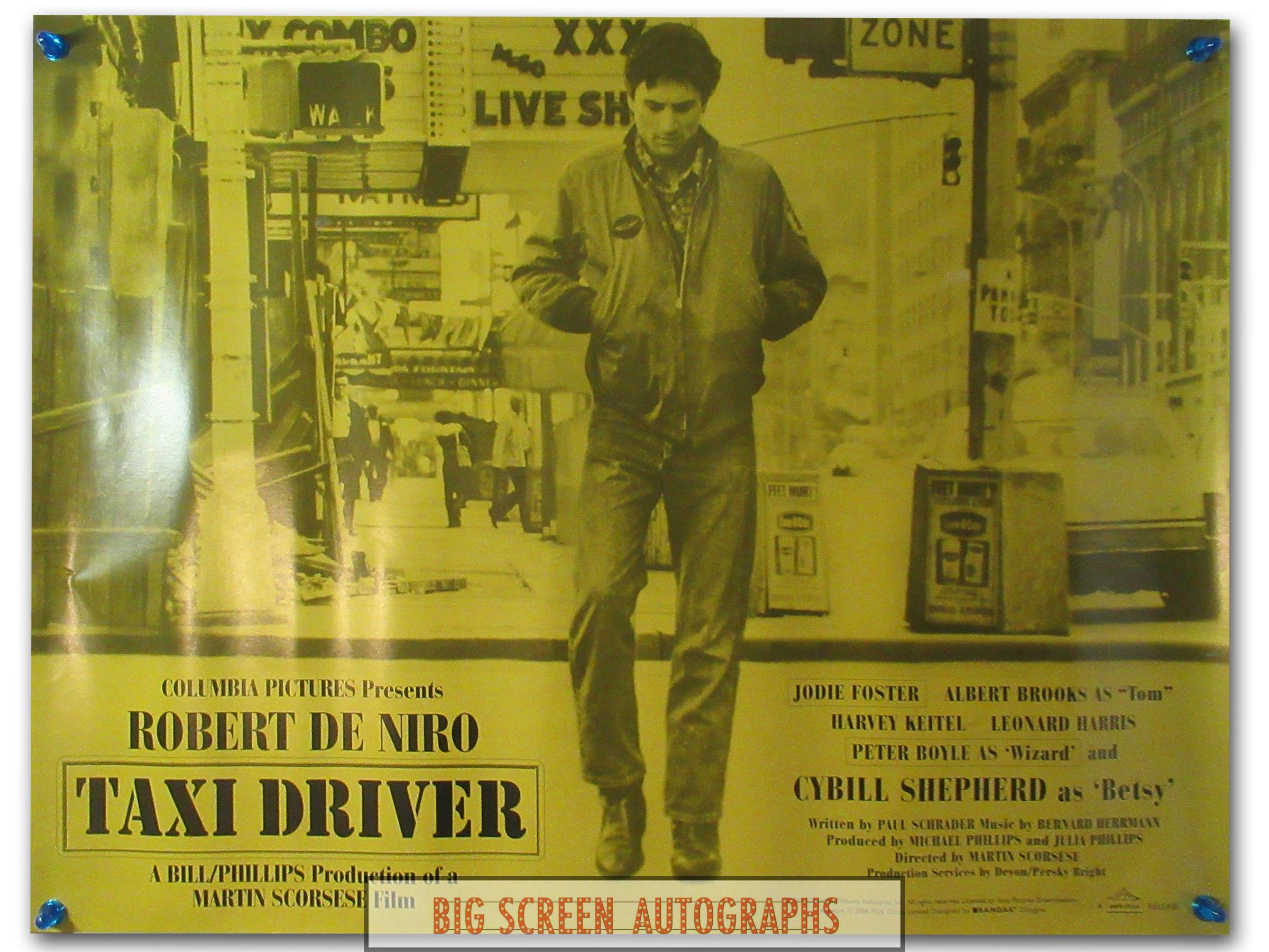 Taxi Driver quad poster 2006 quad poster