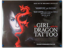 The Girl With The Dragon Tattoo quad poster