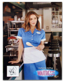 Katherine McPhee signed display