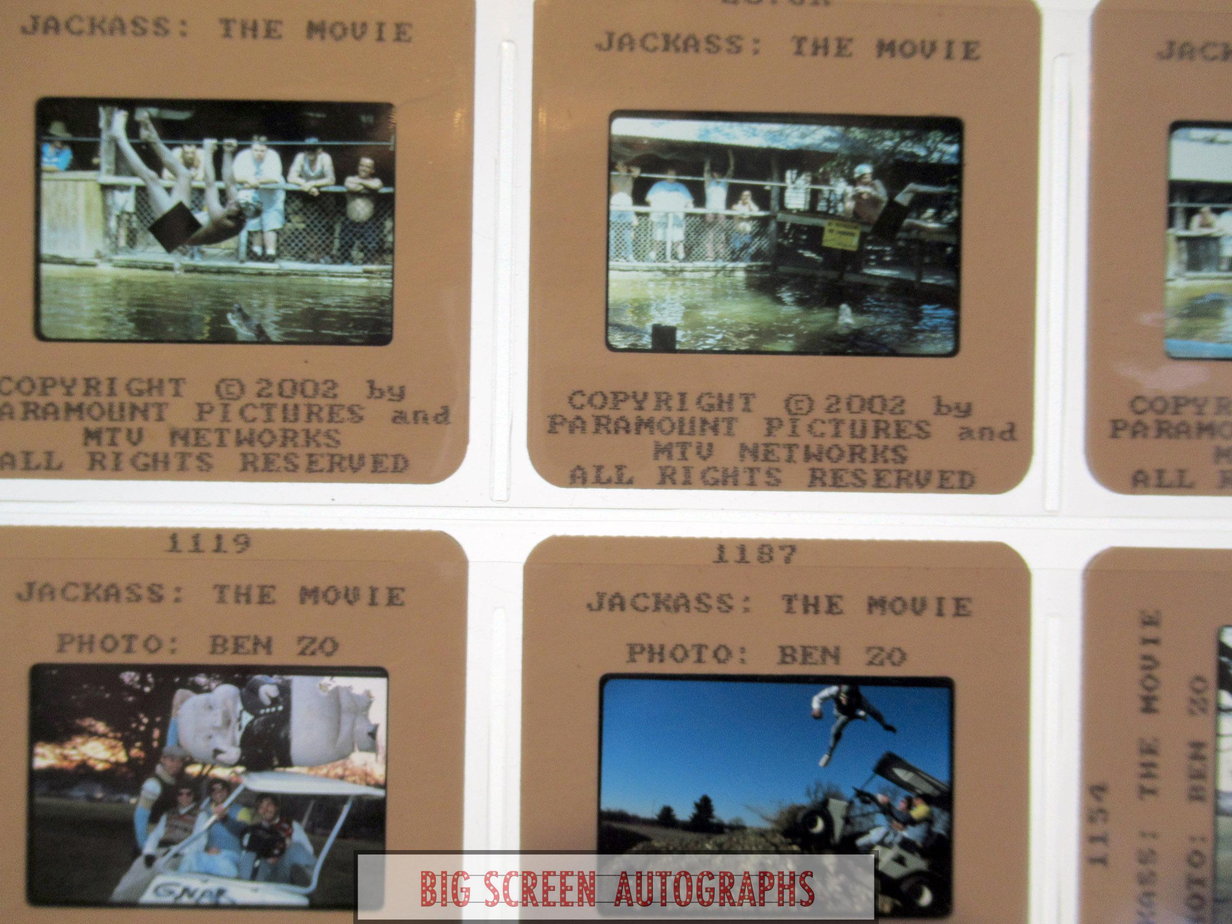 Jackass The Movie key set of 35mm slides x65 - Image 9