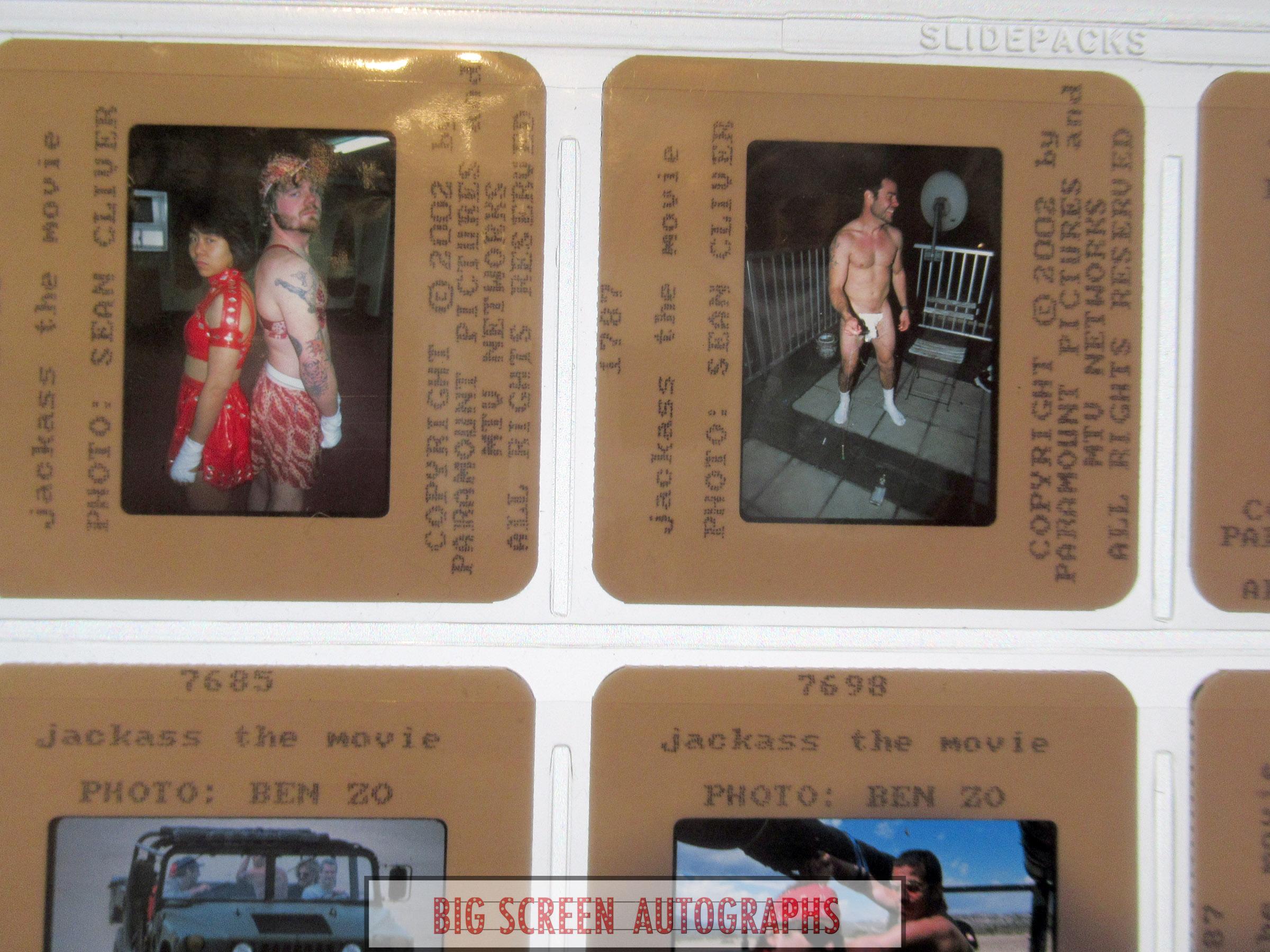 Jackass The Movie key set of 35mm slides x65 - Image 8