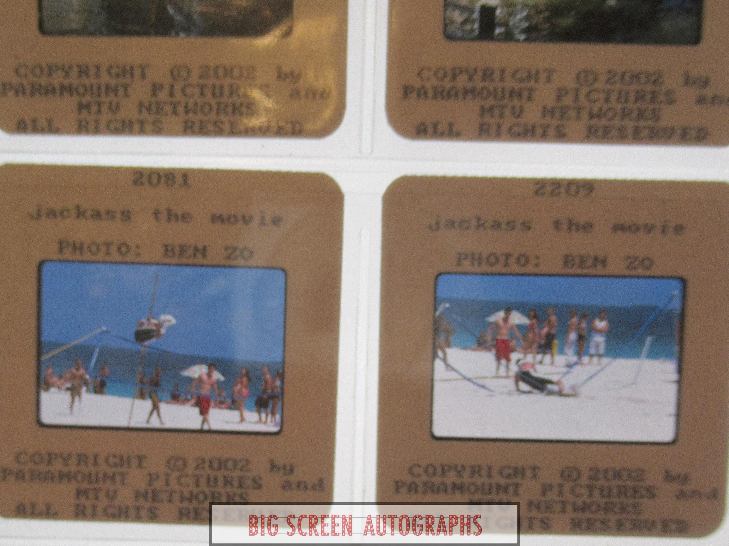 Jackass The Movie key set of 35mm slides x65 - Image 6
