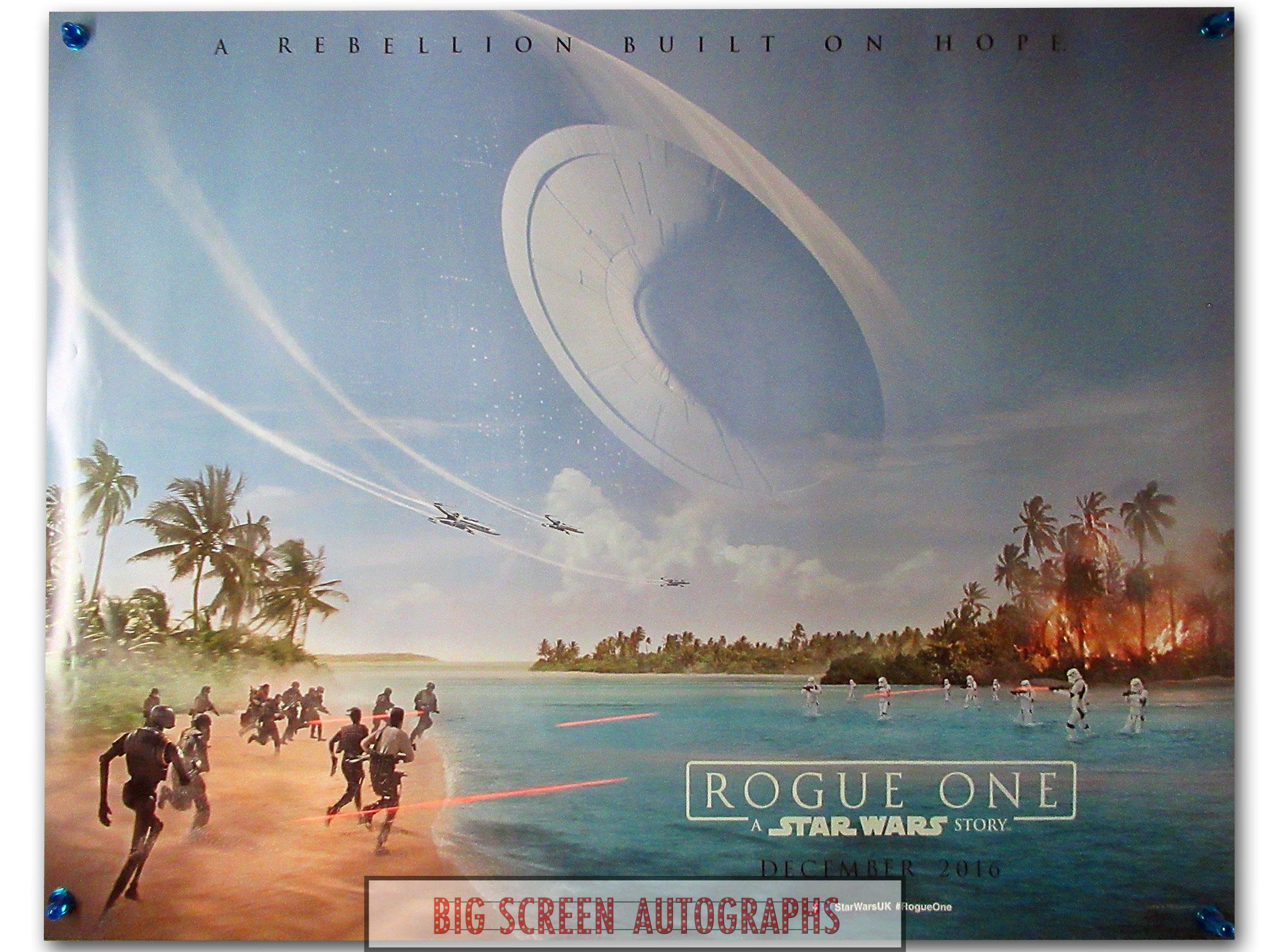 Star Wars Rogue One quad poster