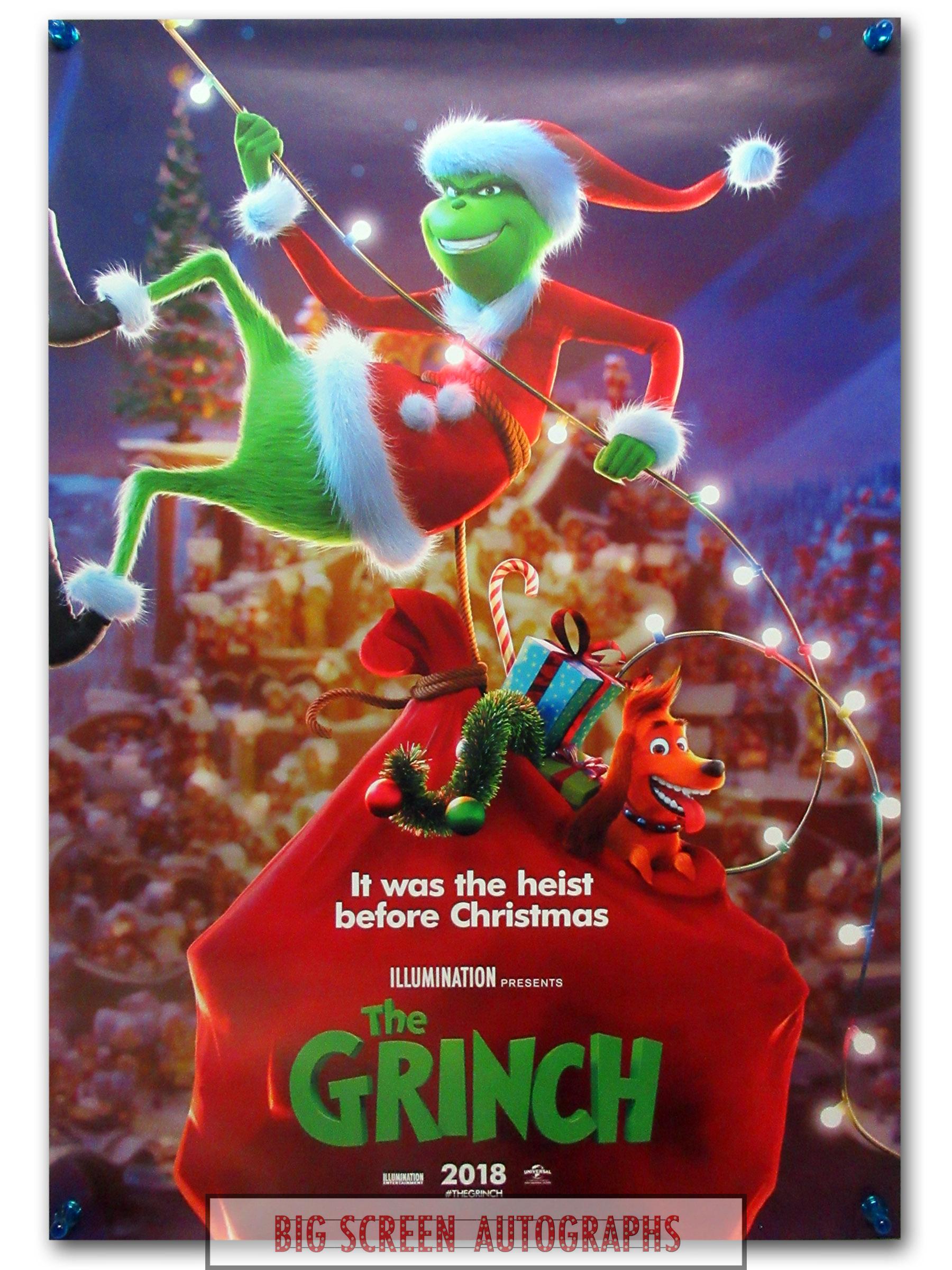 The Grinch one sheet poster V4