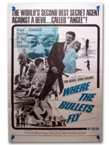 Where The Bullets Fly one sheet poster