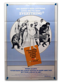 Everything You Always Wanted To Know About Sex one sheet poster