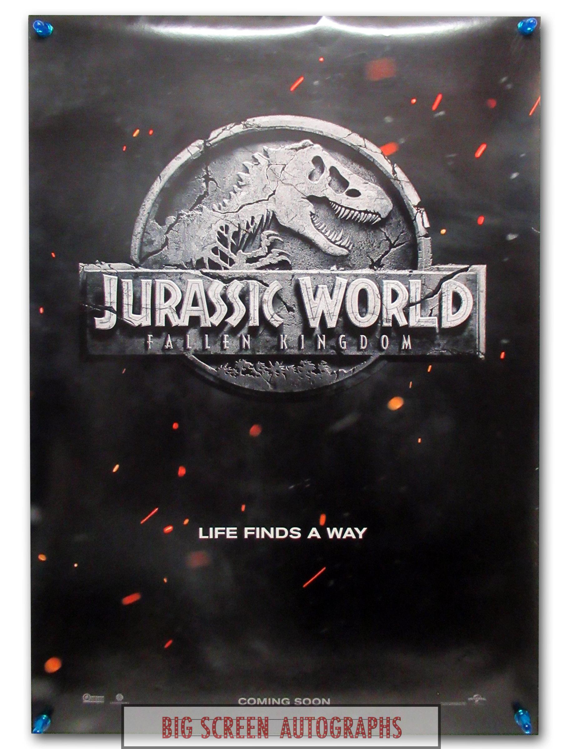 Jurassic World ; Fallen Kingdom one sheet poster V1