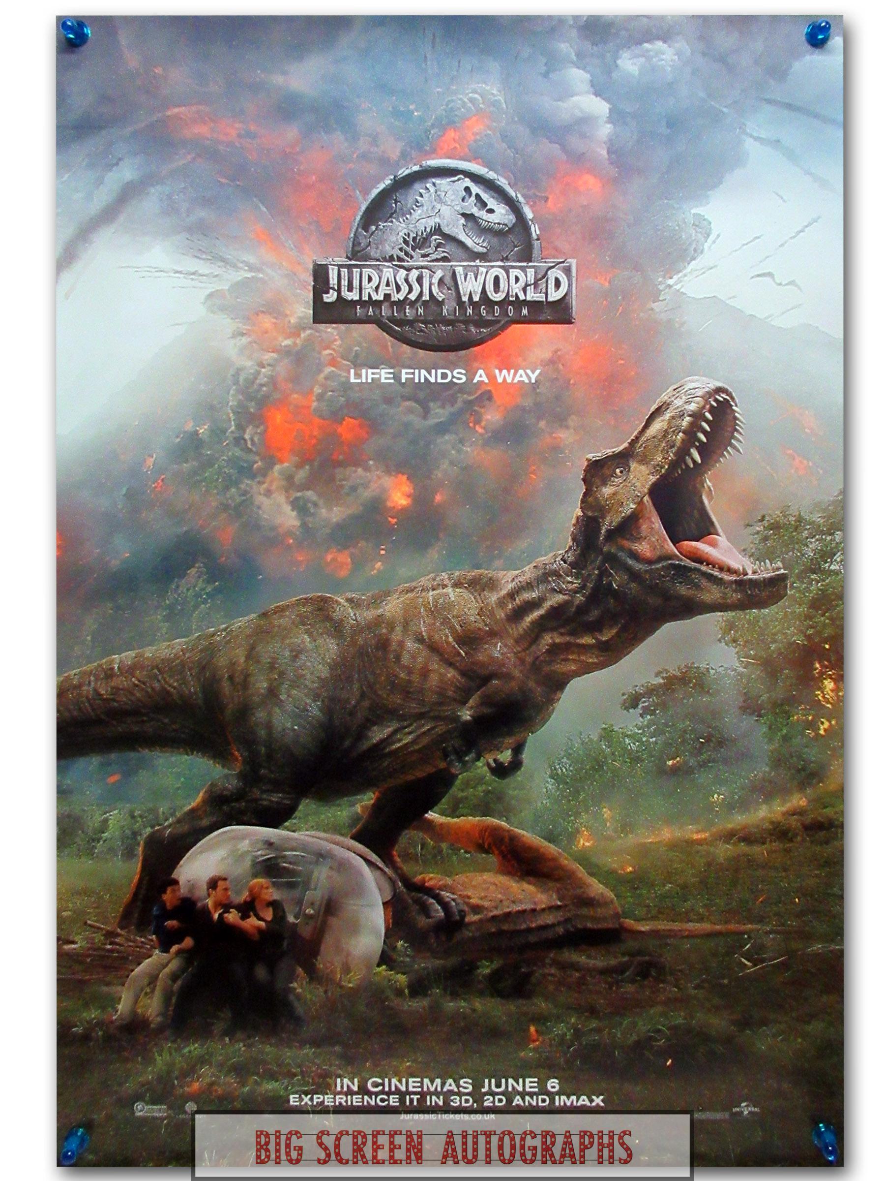 Jurassic World ; Fallen Kingdom one sheet poster V2
