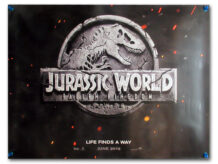 Jurassic World Fallen Kingdom quad poster V1