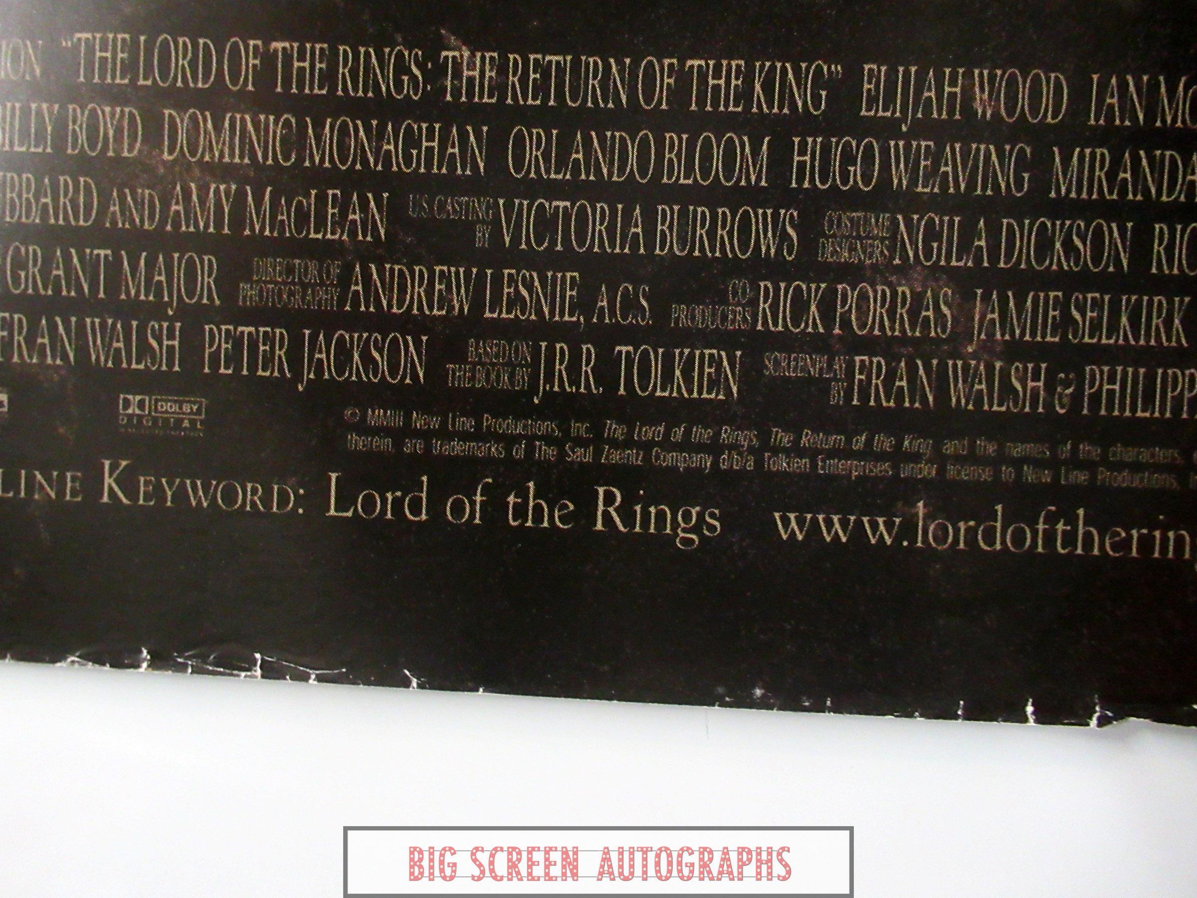 The Lord of the Rings The Return of the King quad poster B - Image 3