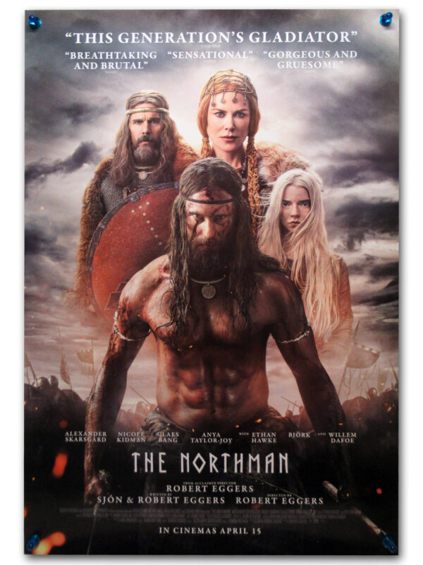 The Northman one sheet poster | Big Screen Autographs