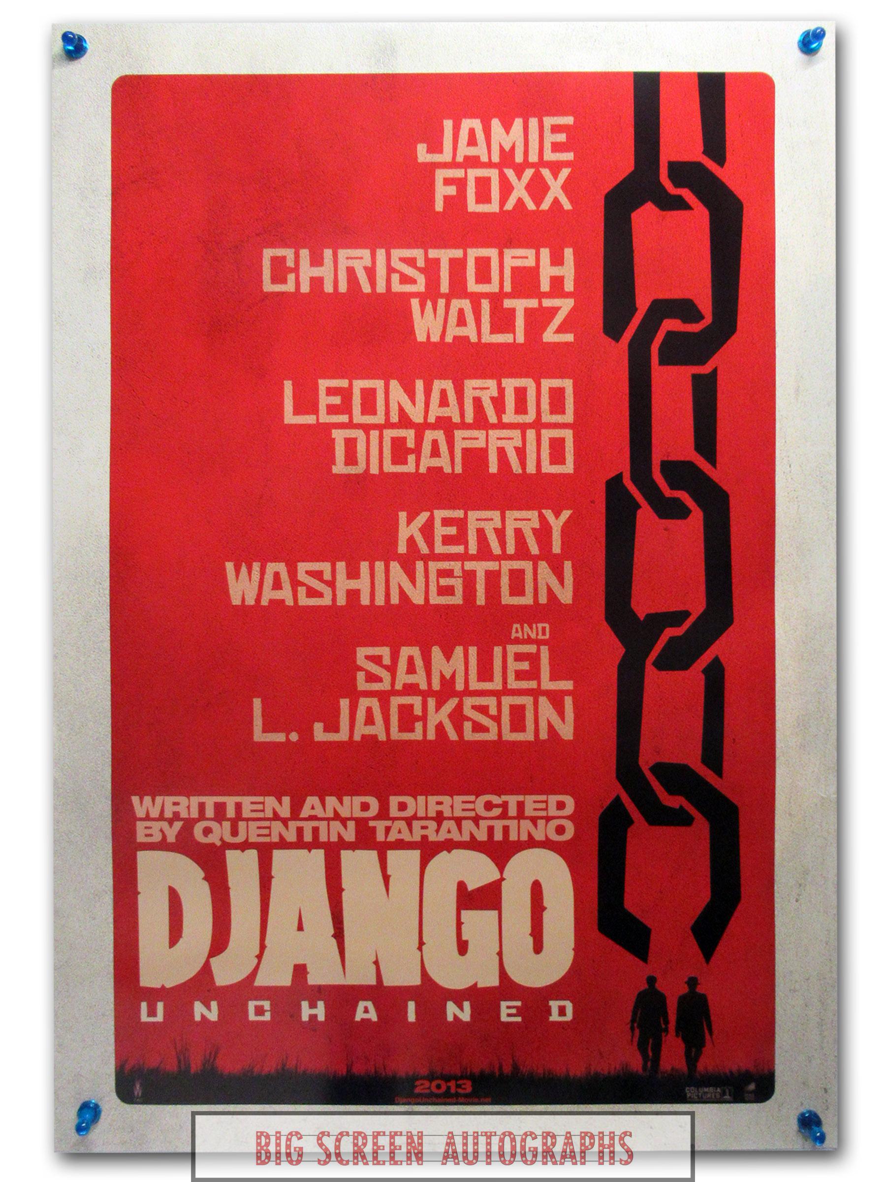 Django Unchained one sheet poster A