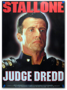 Judge Dredd one sheet poster