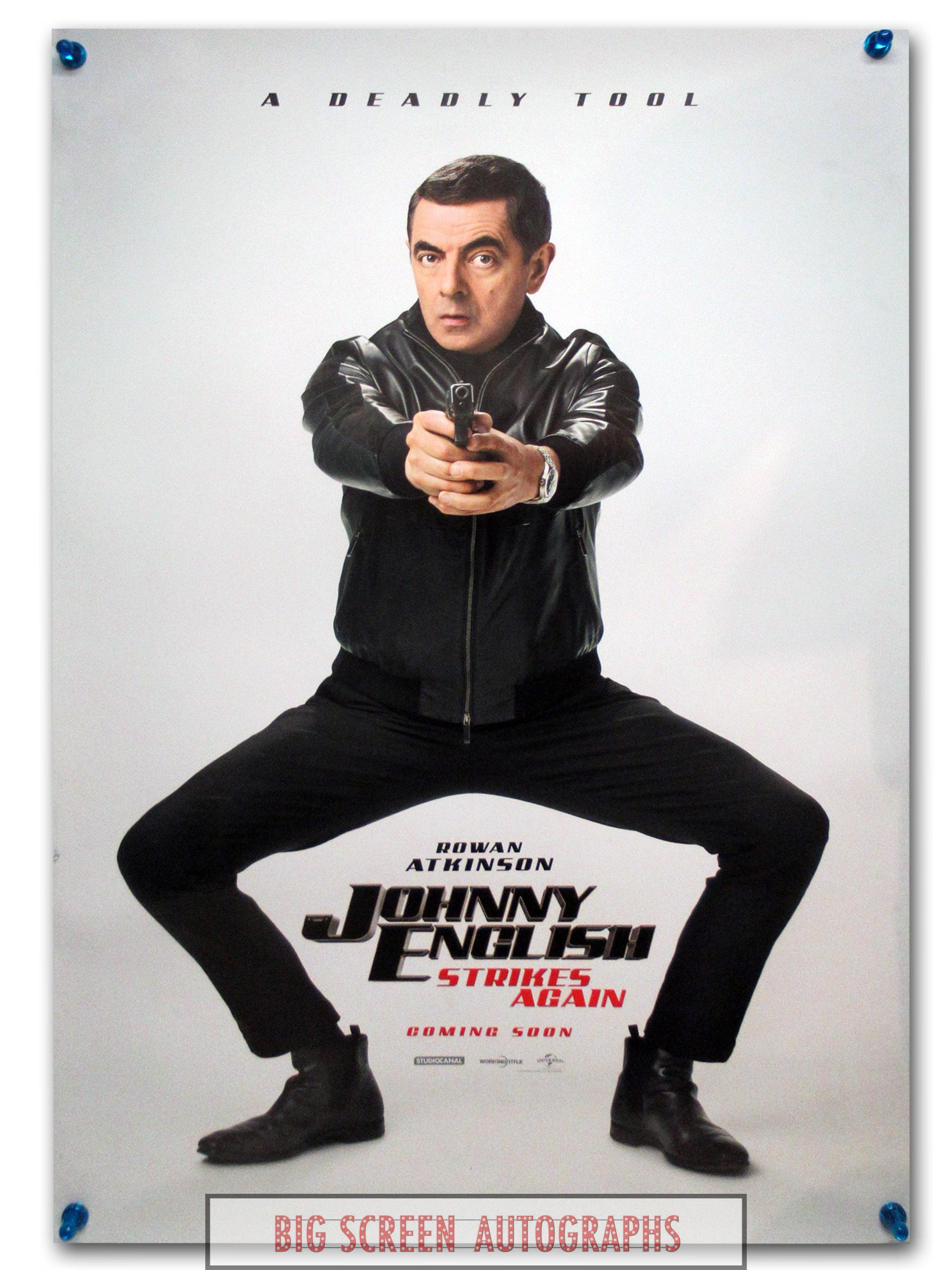 Johnny English Strikes Again one sheet poster