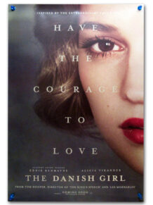 The Danish Girl one sheet poster B