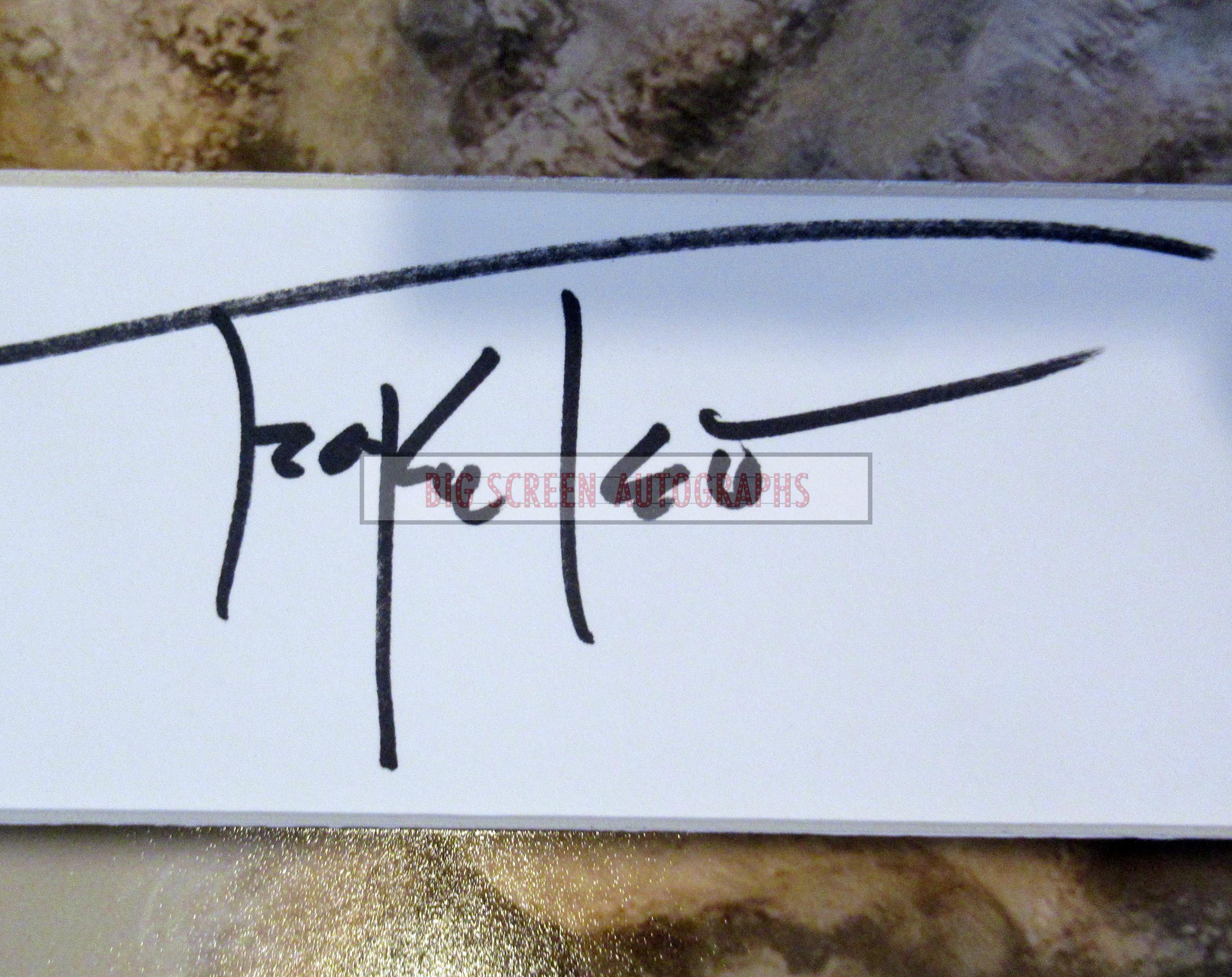 Troy Kotsur signed display - Image 2