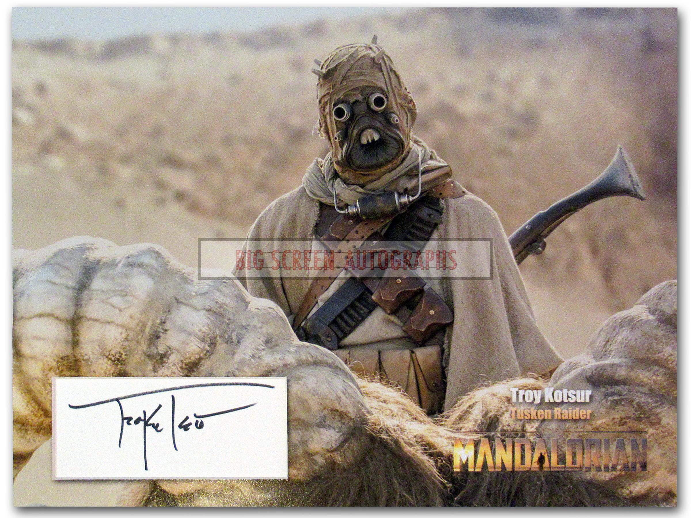 Troy Kotsur signed display