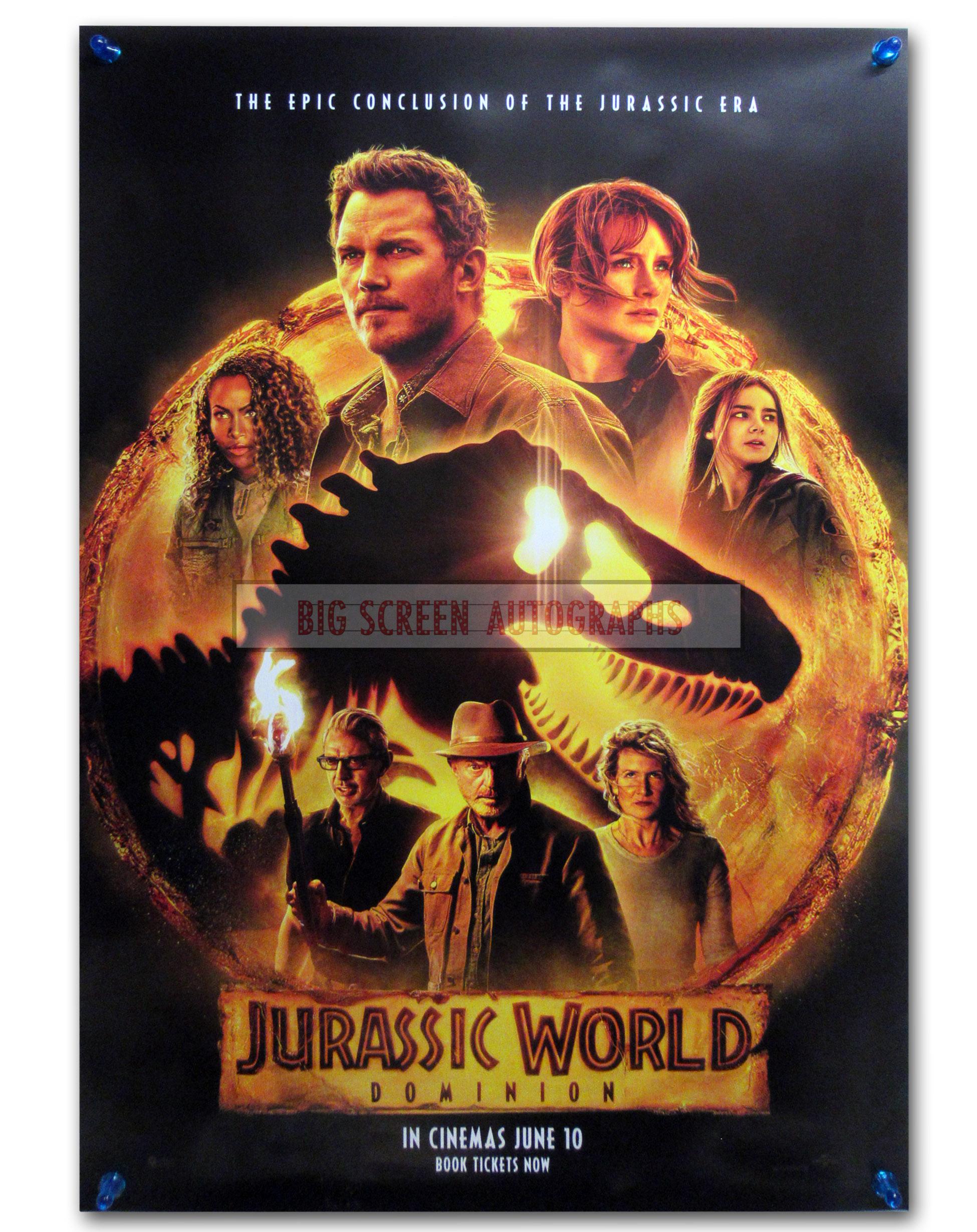 Jurassic World Dominion one sheet poster V2