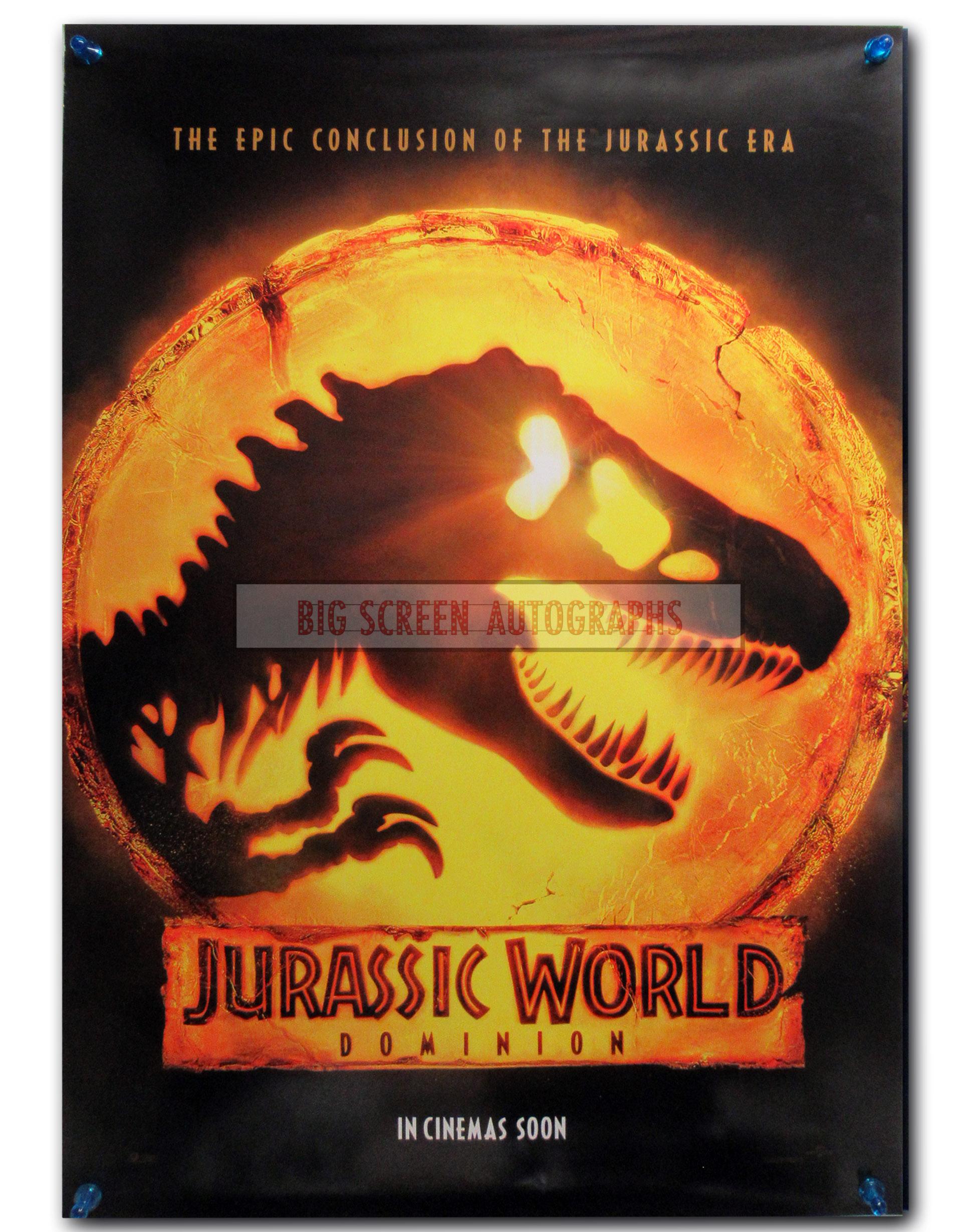 Jurassic World Dominion one sheet poster V1