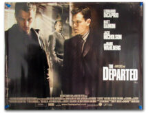 The Departed quad poster