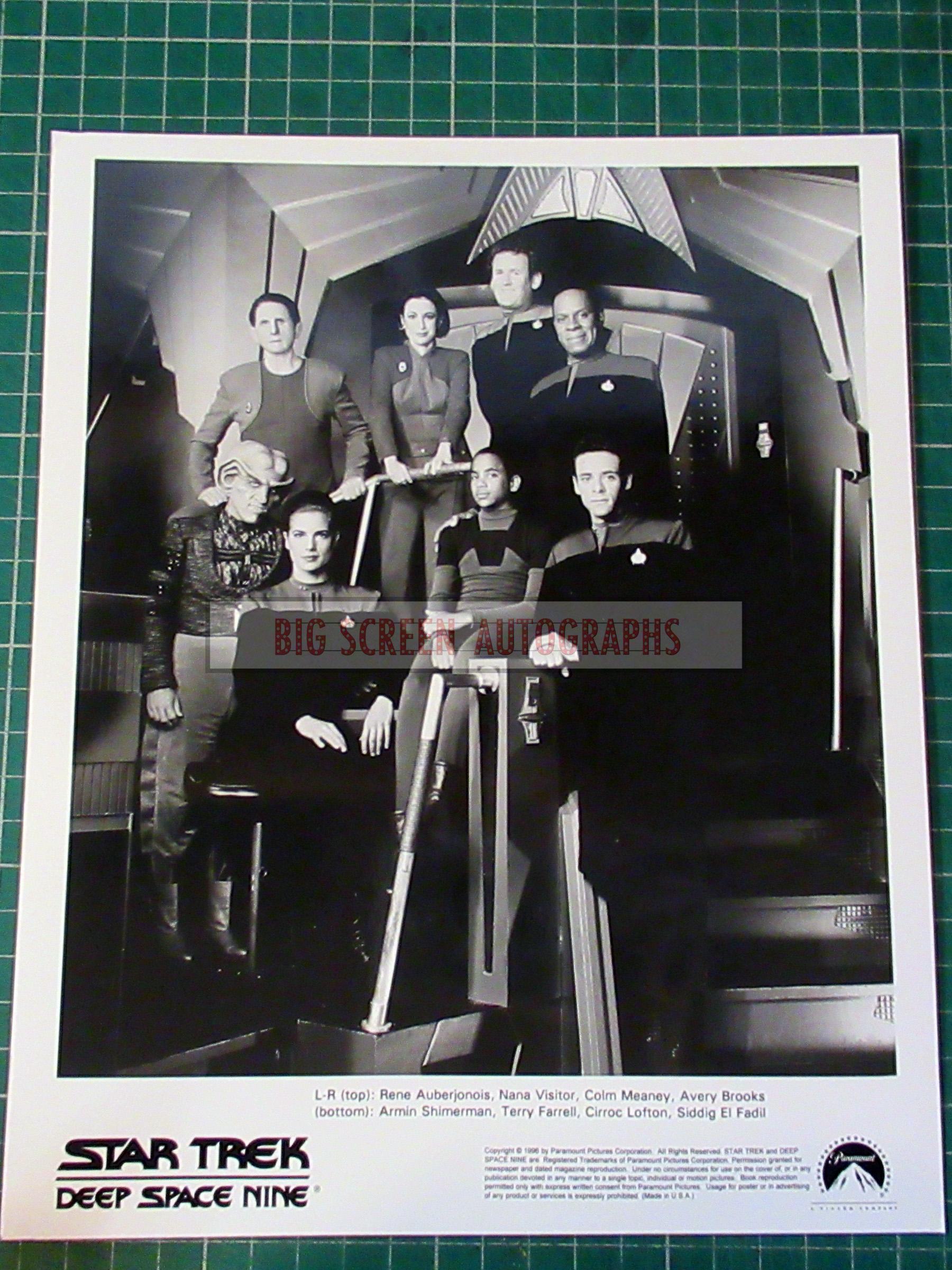Star Trek Deep Space nine original publicity photo A | Big Screen ...