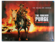 The Forever Purge quad poster
