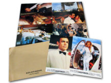 Goldfinger French lobby card set