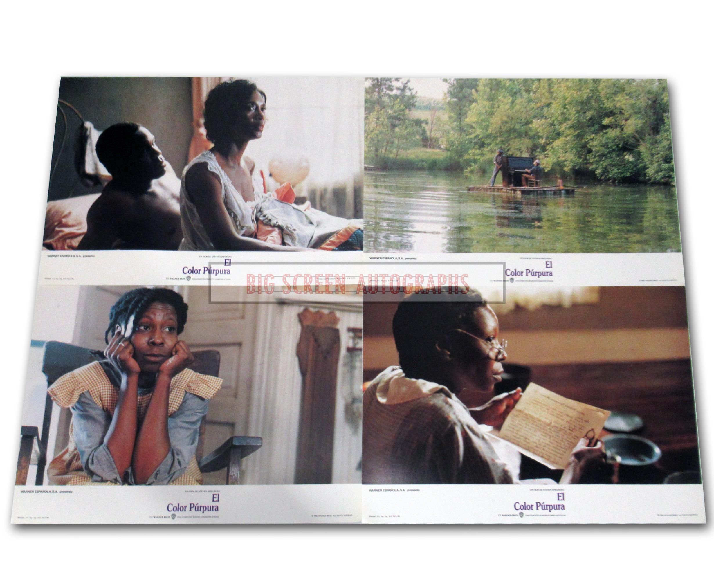 The Color Purple Spanish lobby card set - Image 4