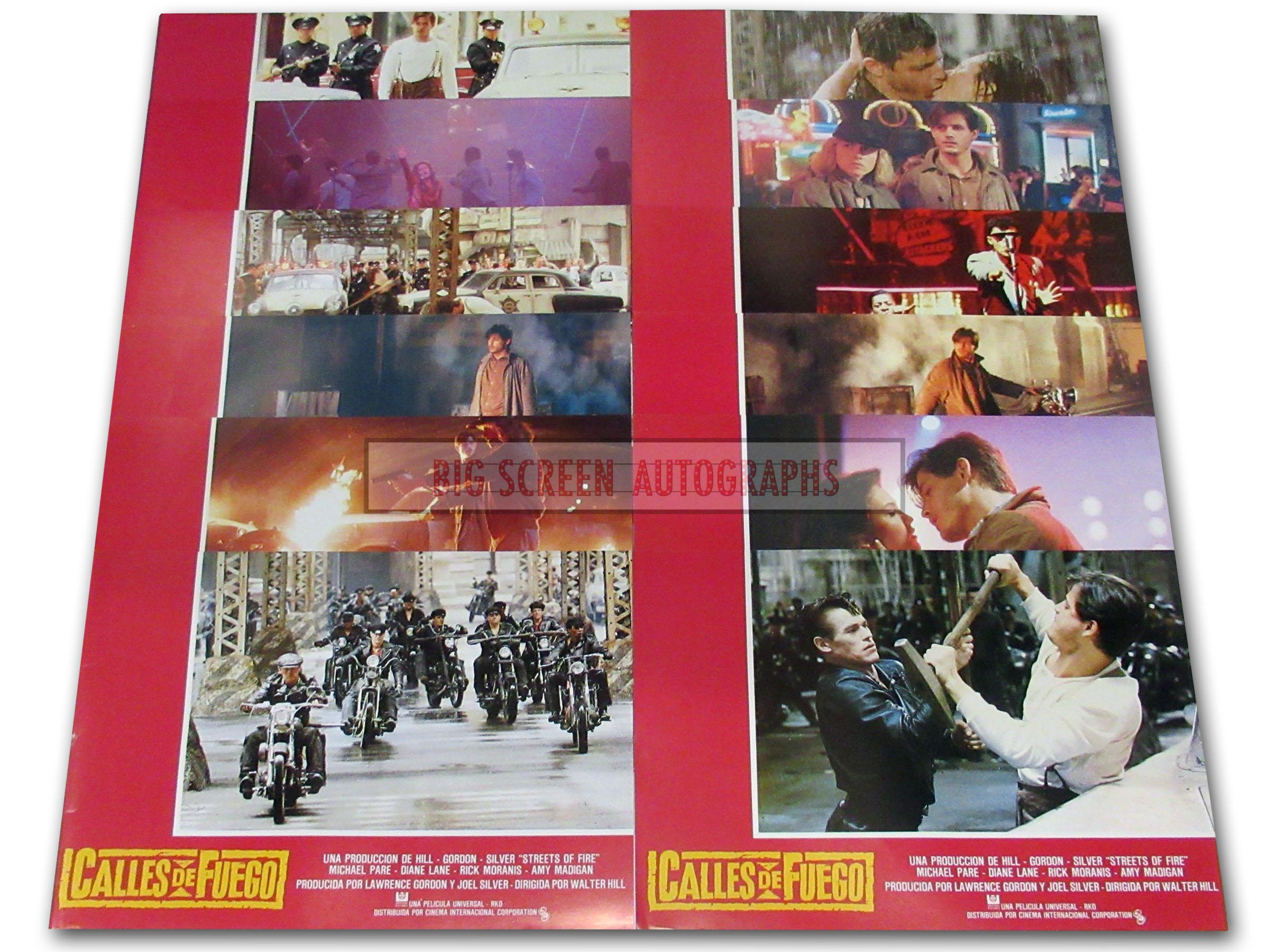 Sweets of Fire Spanish Lobby card set
