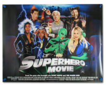 Superhero Movie quad poster