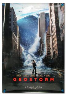Geostorm one sheet poster