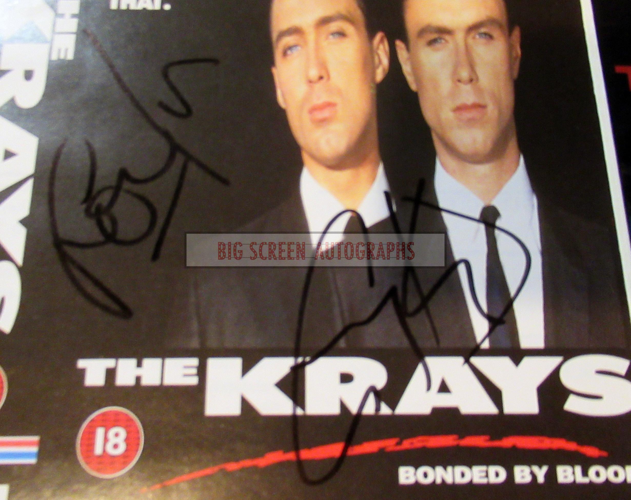 Martin & Gary Kemp signed display +ACOA | Big Screen Autographs