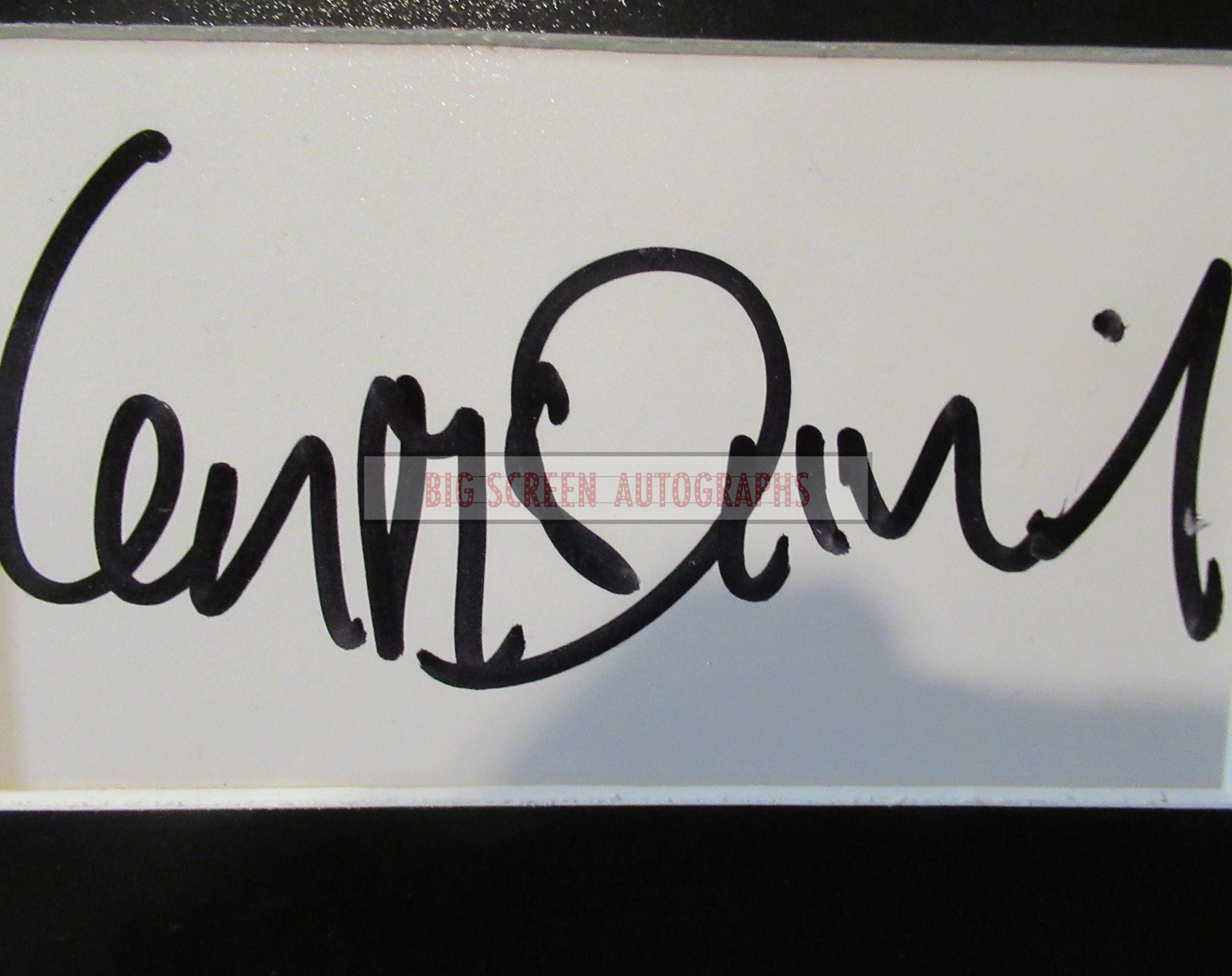 Ian McDiarmid signed display | Big Screen Autographs