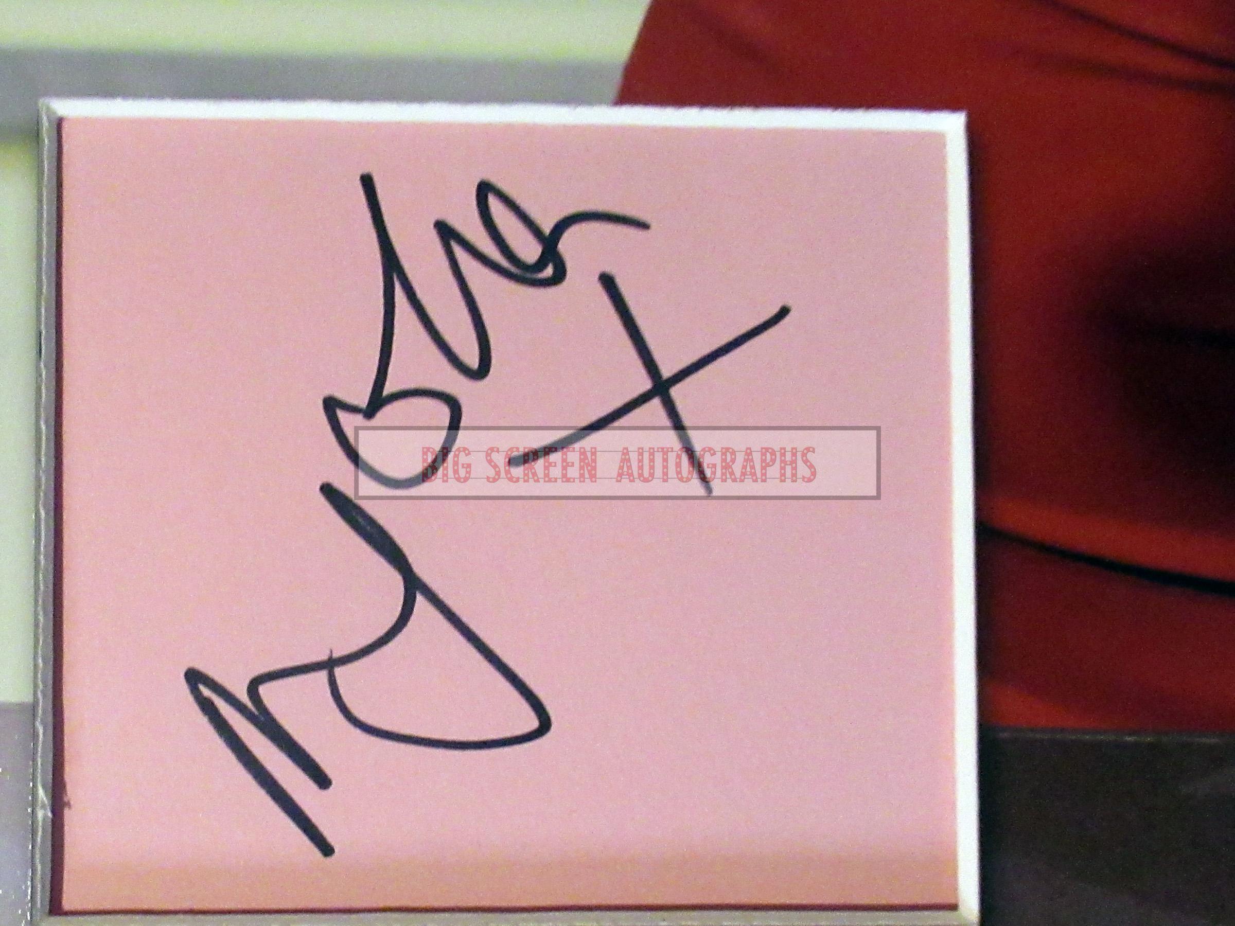 Nigella Lawson signed display - Image 2