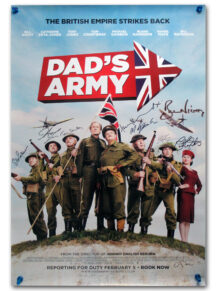 Dad's Army signed one sheet poster