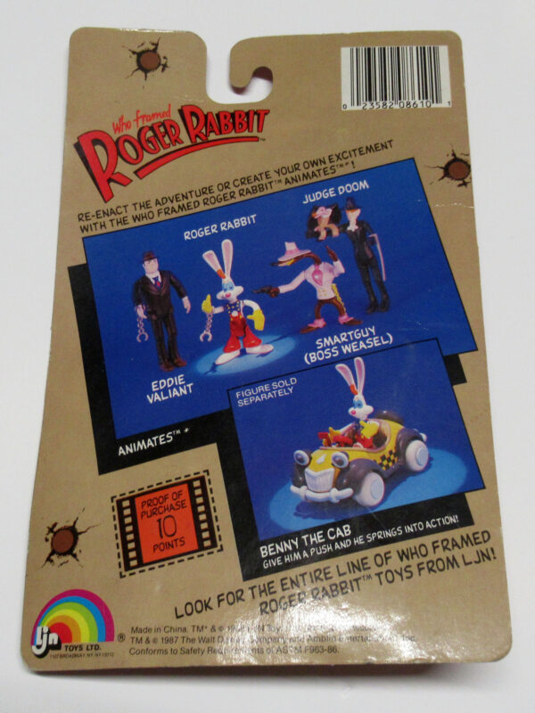 Who Framed Roger Rabbit Smart guy action figure | Big Screen Autographs