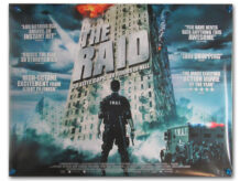 The Raid quad poster