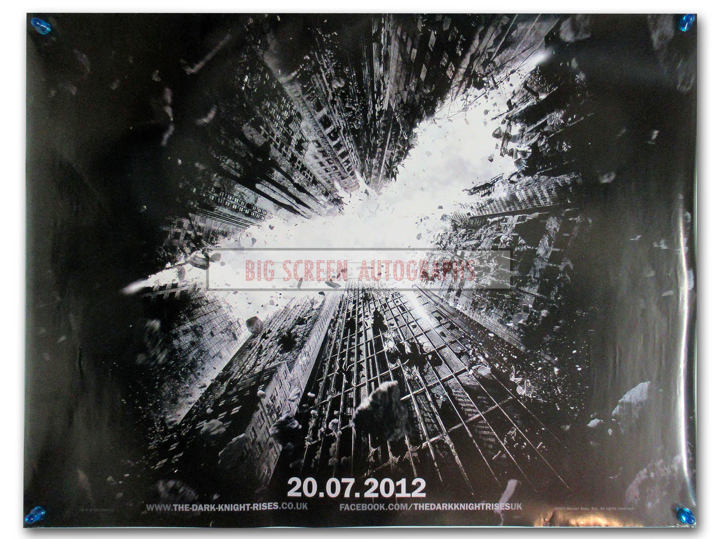 The Dark Knight Rises quad poster